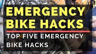 Top 5 Emergency Bike Hacks | Emergency Bike Repair
