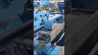 Semi-automatic polishing machine for metal box #flat surface polishing machine #display box polish