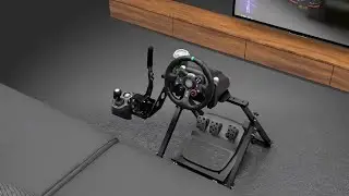 Marada Foldable Racing Wheel Stand Review Best Budget Simulator Cockpit for Logitech & Thrustmaster!