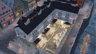 Sims™️FreePlay. New Years Square. Original Build by ©️SDP. https://www.facebook.com/sdpcreativity/