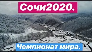 Сочи 2020. Чемпионат мира по санному спорту. Sochi 2020. World championship.#sport #Luge