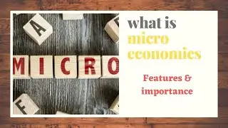 What Is Microeconomics | Features And Importance Of Microeconomics