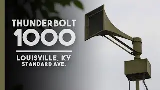 Federal Signal Thunderbolt 1000 | Full Alert | Louisville, KY (Jefferson Co.Tornado Siren Test)