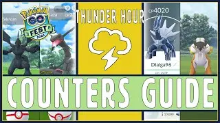 THUNDER HOUR *GO FEST 2021* TOP COUNTERS & RAID TIPS! SHINY RAYQUAZA/ZEKROM/DIALGA/MORE! POK&Eacute;MON GO