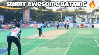 Sumit and happy awesome batting..🔥🤩