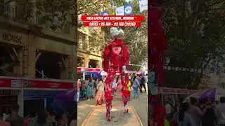 Kala Ghoda Art Festival 2025 #kalaghodaartfestival #mumbai #thingstodo