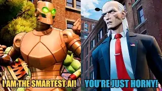 INVINCIBLE VS - All Robot Interaction Dialogues