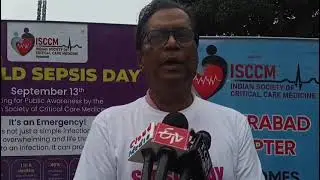 WORLD SEPSIS DAY WALK 2025 Indian Society of Critical Care Medicine @cloudmedianews