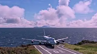 Insane Boeing 747 Takeoff from Short Runway TNCS | MSFS 2020
