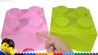Розовый лучше! Сравнение контейнеров для хранения LEGO