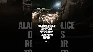 Alabama police dept vows revenge for toilet paper prank