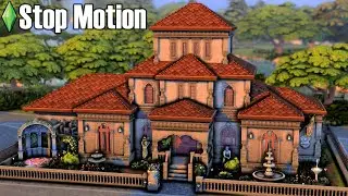 Gothic Library 🦇📚 | Sims 4: Stop Motion Build [No CC]