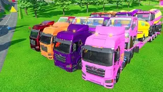 Transporting HUGE Mixer Trucks with Powerful MAN Trucks! 🚚💪 | Farming Simulator 22 #65