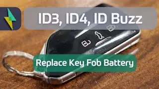 How to Replace the Key Fob Battery for VW ID3, ID4 & ID Buzz