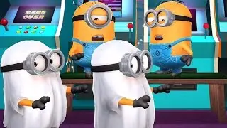 Despicable Me: Minion Rush - Ghost Arcade Scene