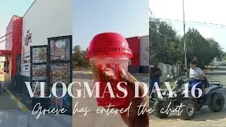 VLOGMAS DAY 16 | GRIEVE CREEPED IN | South African youtuber 