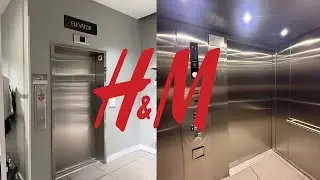 Now Closed! KONE EcoDisc Traction Elevator- H&M SF Centre Mall- San Francisco, CA