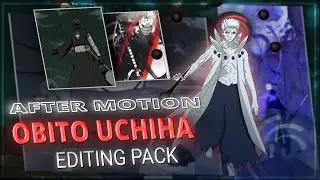 Obito Uchiha editing Pack in AFTER MOTION.#videoeditingapp #alightmotion #preset 