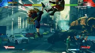SFV~ Zeku (CaliPower-RTSD) vs. Balrog (OneTimeHero) HD