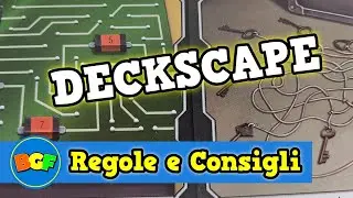 DECKSCAPE  | Gioco di Escape Room Cooperativo e Competitivo a Squadre | Tutorial 45 Come si gioca