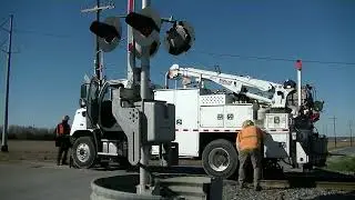 CPKC Hi-Rail getting off the tracks