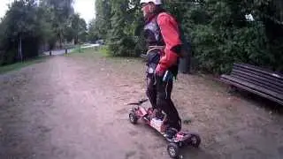 Premium Longboards - Electric Skateboards - FiiK Street Surfer vs. Hacker | Berlin Session