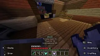 showing my one block world And me and my stepdad's world.