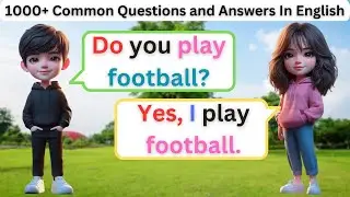 ✅1000 English Conversation Practice: 1000 Common Questions and Answers in English | Learn English