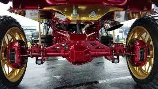 Specialty Forged Show Truck - Lifted, Bagged Ford F250, Truck Jam, PBI Raceway, Florida
