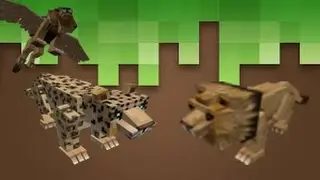Mo Creature Mod 1.10.2 || Big cat new texture
