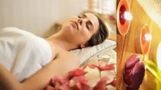 1 HOURS Spa  massage Relaxing Music deep-sleep-induction-music-pink-noise