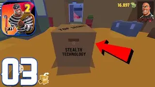 Robbery Madness 2: Stealth Master Thief - Gameplay Walkthrough Part 3 - Tutorial (iOS, Android)