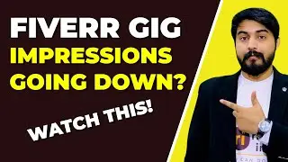 Uncovering the Mystery of Why my Fiverr Gig impressions going down?...What Could be the Solution?