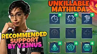 Thank you OHMYV33NUS for this new MATHILDA build and Emblem 2022 - MLBB