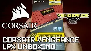 Corsair Vengeance LPX 16GB DDR4 2400 MHz Unboxing (CMK16GX4M2A2400C14R)