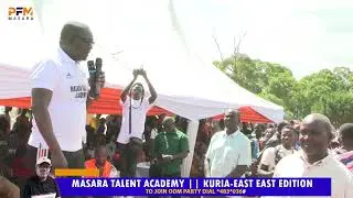 Hon.Dr.Peter Francis Masara FULL SPEECH during the Masara Talent Academy | Kuria Edition