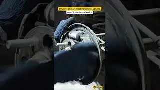 Hyundai Verna Complete General Service In Just 30 Seconds | Quick Service | Genuine Spares |#shorts