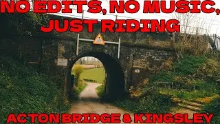 No Edits, No Music, Just Riding in 4K! Honda Shadow Ride through Cheshire – Acton Bridge & Kingsley!