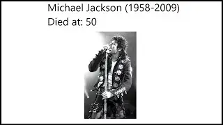 The greatest singers who have died 😭💔