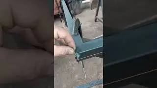 truco de herreria para alinear o enderezar  hierros en superficies largas