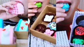 MUKBANGERS ONLY LINH ASMR || ASMR SWEET DELIGHT COMPILATION 😊