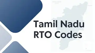 Tamil Nadu RTO Codes 