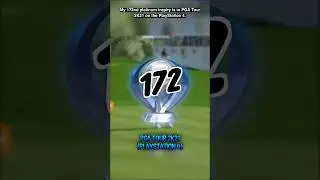 Платиновый трофей PGA Tour 2K21 #pgatour2k21 #pgatour #golf #gaming #platinum #trophyhunter #shorts