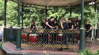 2018 Grimsby 10k Drumming Humber Taiko