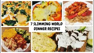 7 Slimming World Dinner Ideas | Slimming World Dinner Recipes | 7 Healthy Dinner Ideas