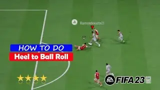 FIFA 23 - NEW SKILL: HEEL TO BALL ROLL TUTORIAL VIDEO #fifa23 #rtg