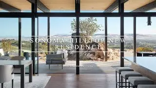Sonoma Hilltop New Residence - Дизайн частного дома в стиле модерн середины века