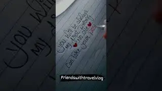 My First Priority #shayri #love #friendswithtravelvlog