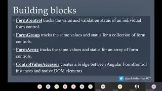 Exploring Angular Forms (Reactive+Template Driven Forms) with Ankit Sharma