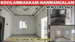 Affordable New Flats in Kovilambakkam Nanmangalam! Ready to Move